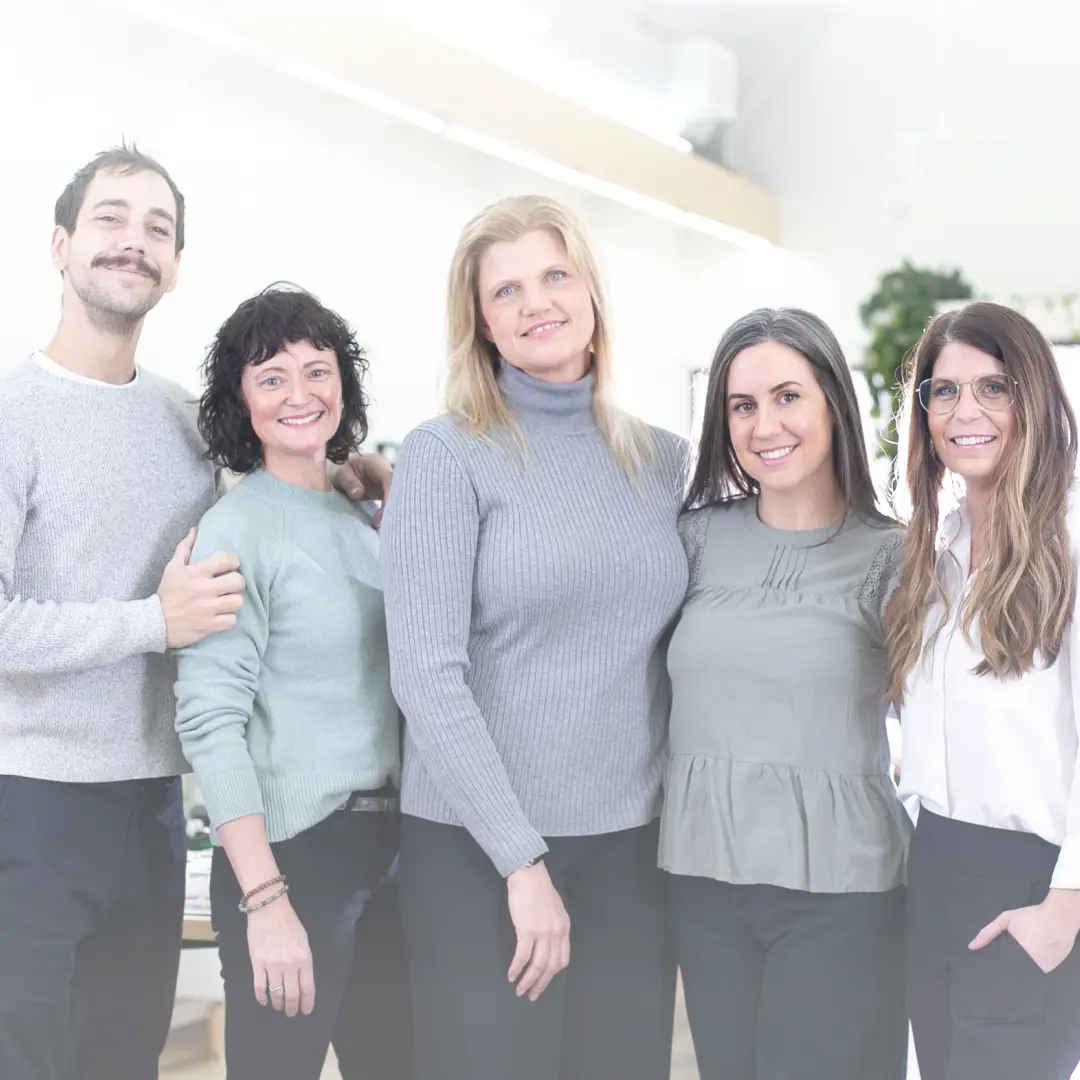 Natural skincare brand product photography collection