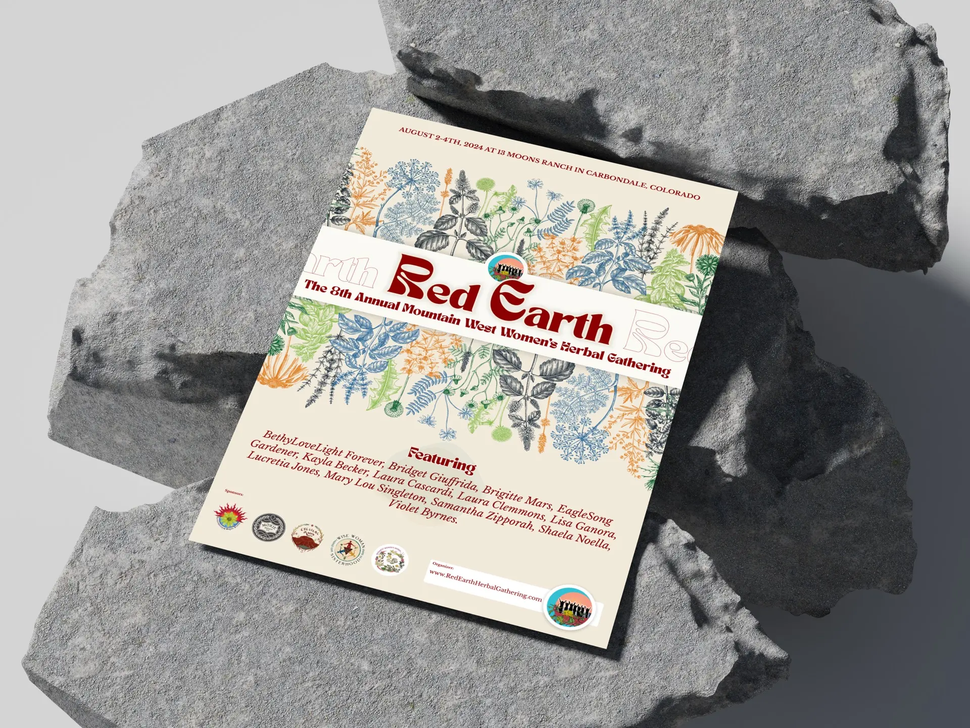 Red Earth Poster Mockup 2 2
