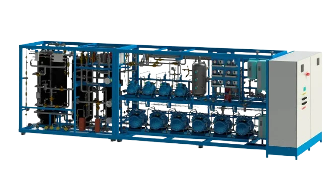 Industrial HVAC-R system treated with CryogenX4 nanotechnology