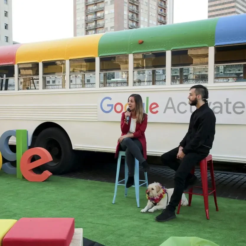 Kristian Kreaktive at Google Activate event