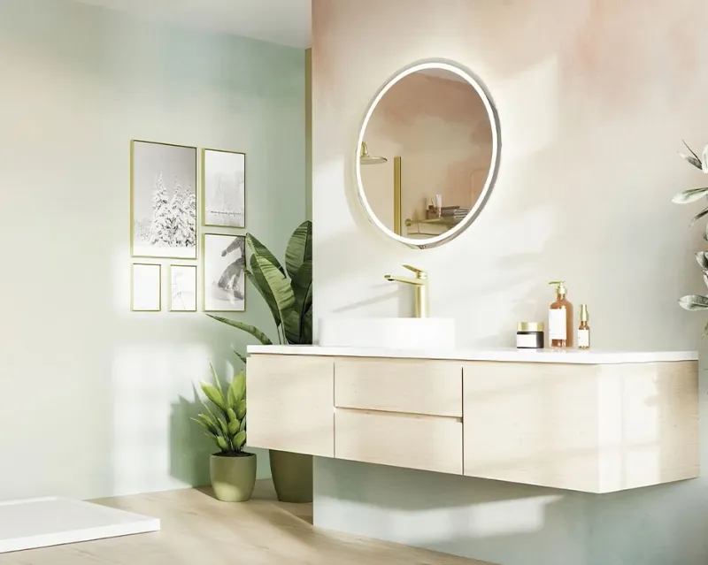 Tasoro custom products showcase with quality kitchen and bathroom interior finishes